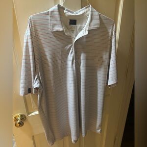 Greg Norman Collection Multicolor Striped Polo
